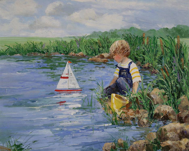 선명하고 예쁜 색감의 유화로 유명한 미국 화가 | 인스티즈