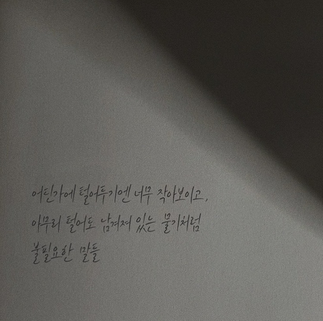 나는 가끔 나의 안부를 묻곤 해 | 인스티즈