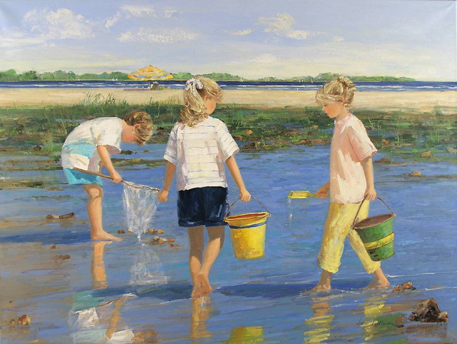 선명하고 예쁜 색감의 유화로 유명한 미국 화가 | 인스티즈