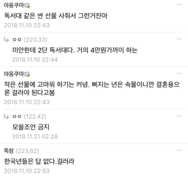 여자친구 생일선물로 독서대를 줬는데..jpg | 인스티즈