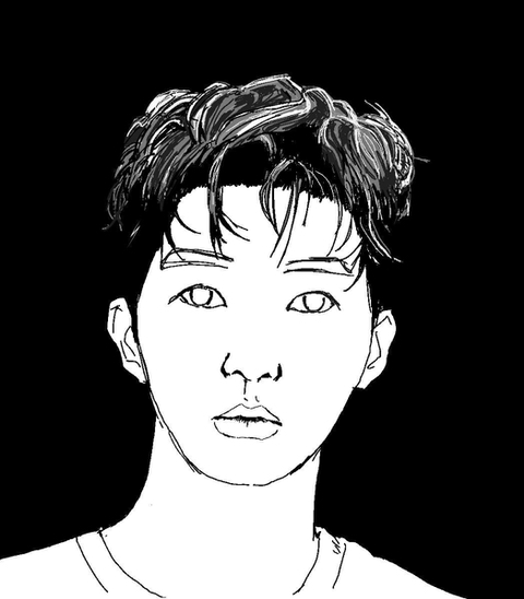 어느 트위터리안이 그린 K-POP 남자 가수들 (누가 누군지 알아보는 내가 싫어짐....).jpg | 인스티즈