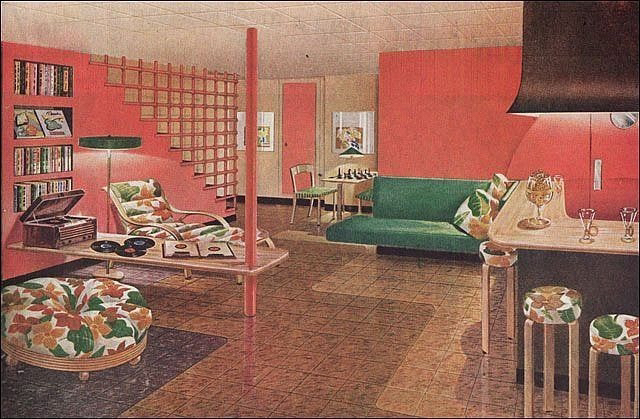 아늑한 분위기의 미국 레트로 인테리어 | 인스티즈