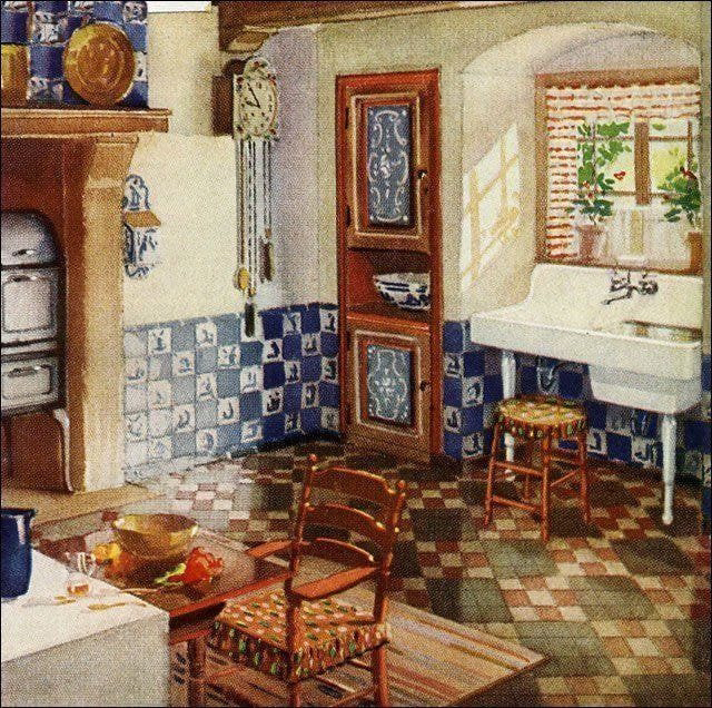 아늑한 분위기의 미국 레트로 인테리어 | 인스티즈