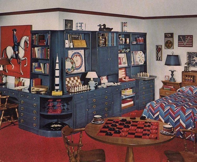 아늑한 분위기의 미국 레트로 인테리어 | 인스티즈