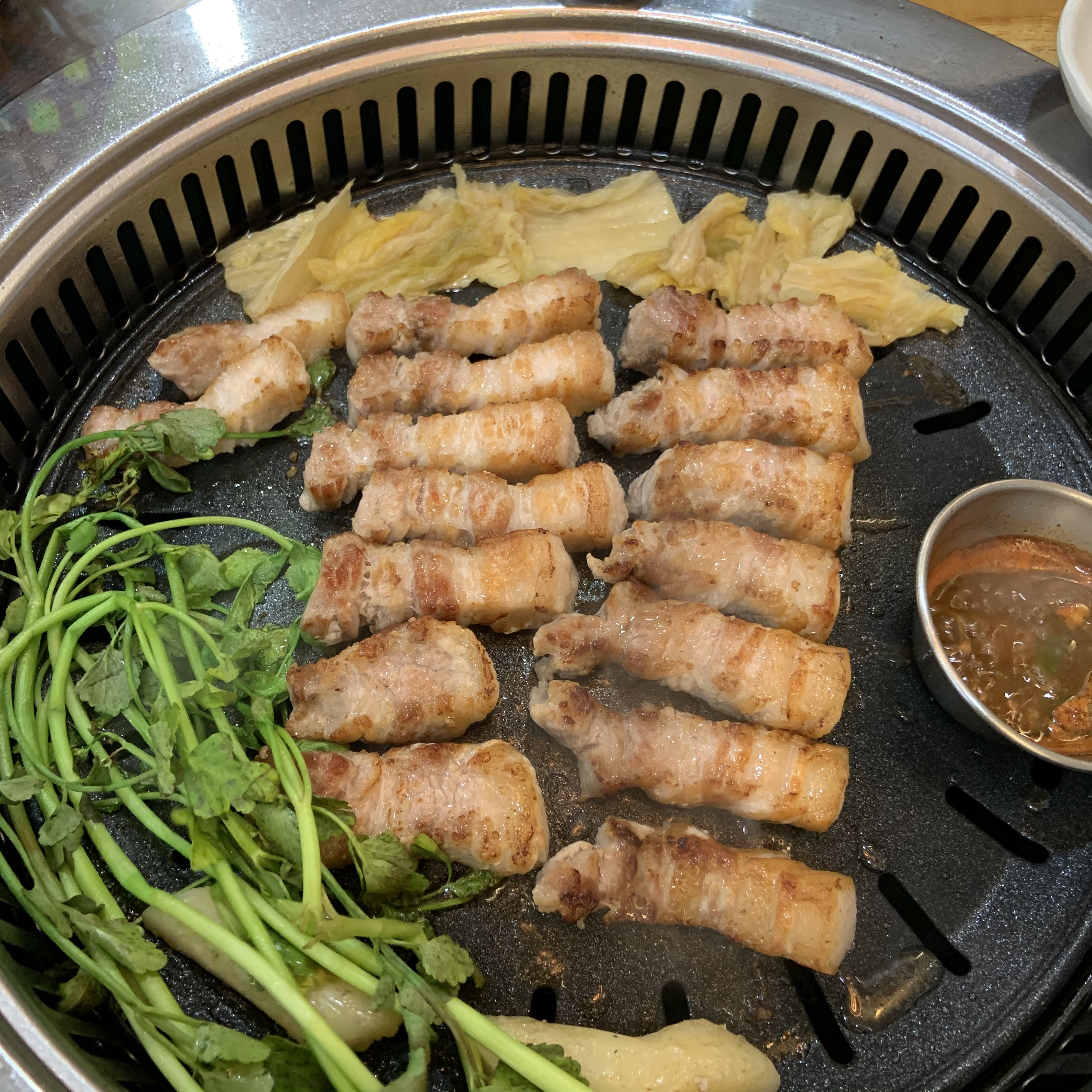 미나리삼겹살 이미지