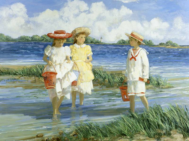 선명하고 예쁜 색감의 유화로 유명한 미국 화가 | 인스티즈