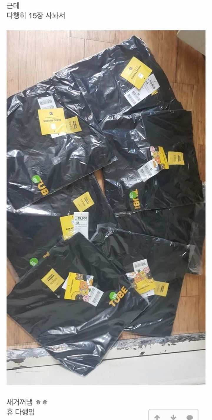 카카오 반팔티에 너무 진심인사람 | 인스티즈