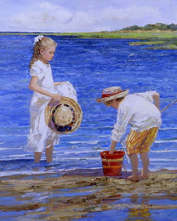 선명하고 예쁜 색감의 유화로 유명한 미국 화가 | 인스티즈