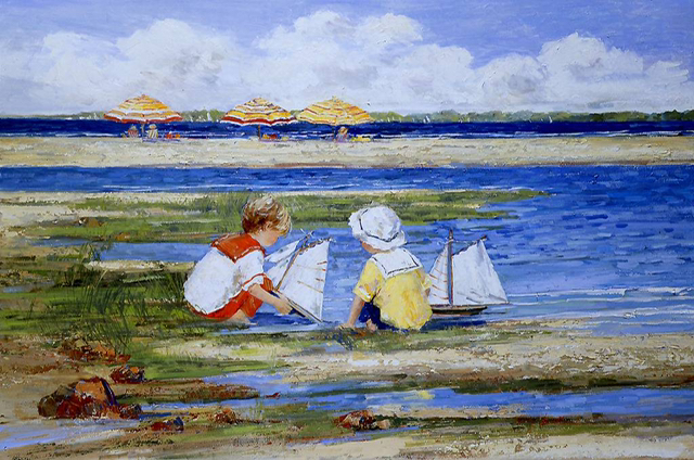 선명하고 예쁜 색감의 유화로 유명한 미국 화가 | 인스티즈