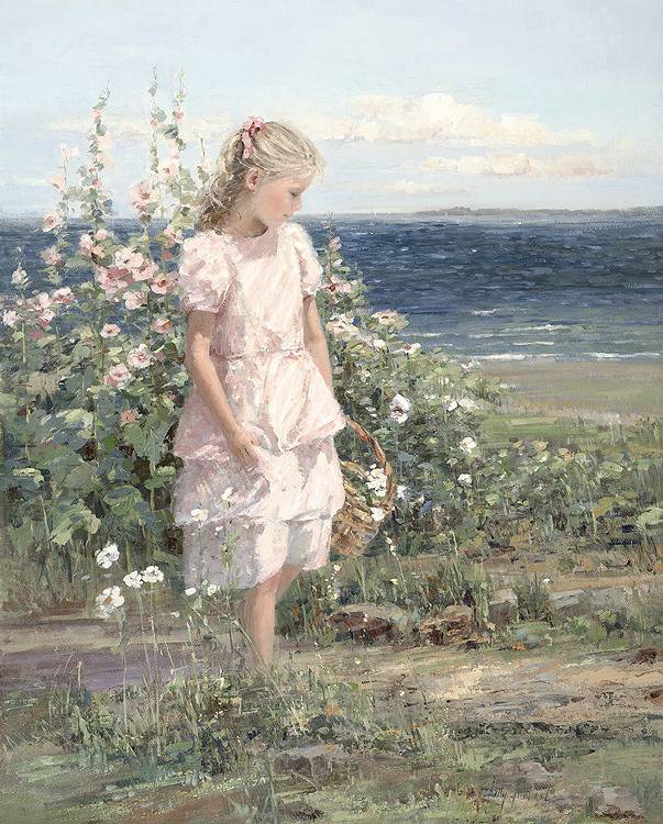 선명하고 예쁜 색감의 유화로 유명한 미국 화가 | 인스티즈