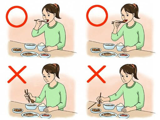 의외로 많이 하는 잘못된 수저 예절 | 인스티즈