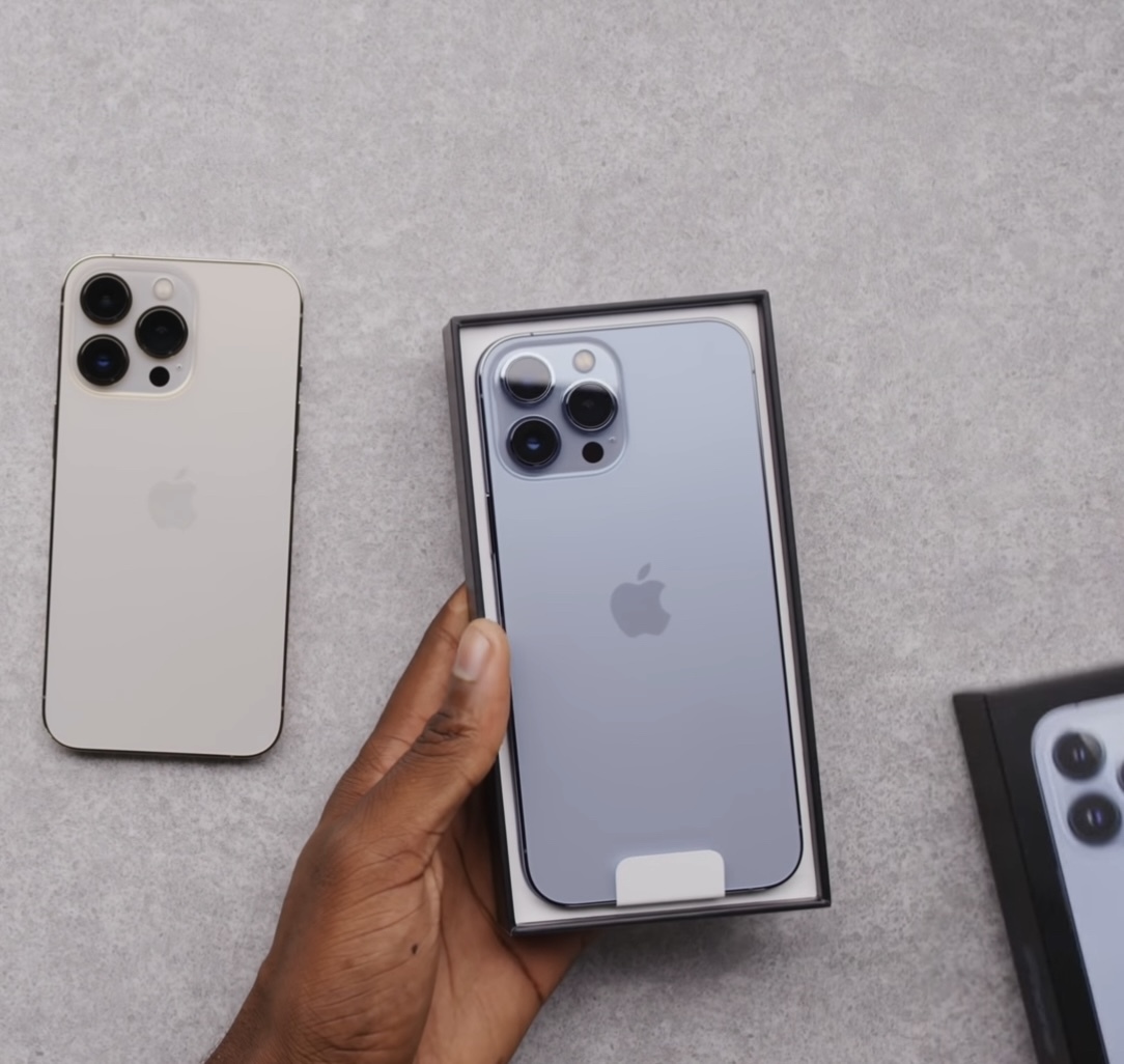 실물 언박싱 뜬 아이폰13 프로 맥스 시에라블루 | 인스티즈