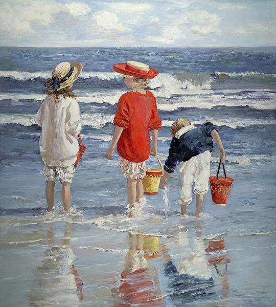 선명하고 예쁜 색감의 유화로 유명한 미국 화가 | 인스티즈