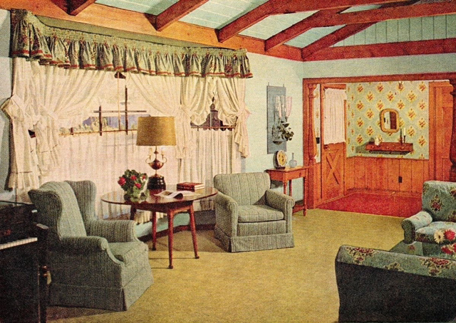 아늑한 분위기의 미국 레트로 인테리어 | 인스티즈