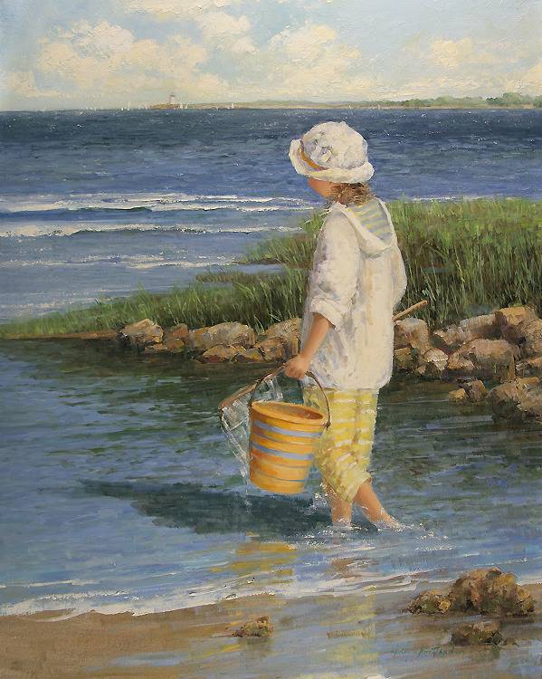 선명하고 예쁜 색감의 유화로 유명한 미국 화가 | 인스티즈