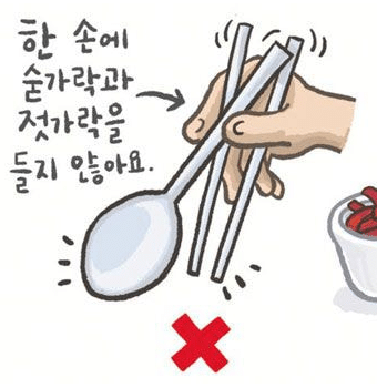 의외로 많이 하는 잘못된 수저 예절 | 인스티즈