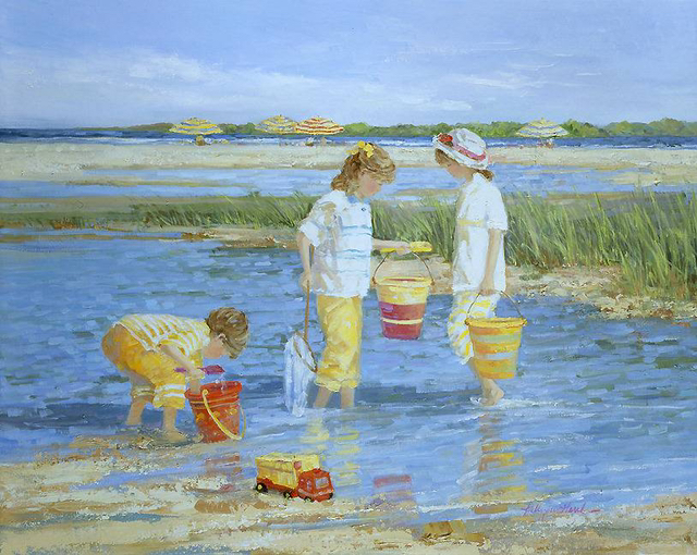 선명하고 예쁜 색감의 유화로 유명한 미국 화가 | 인스티즈