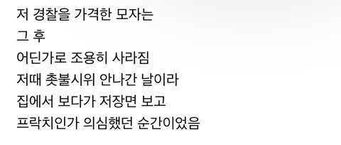 🚨🚨긴급🚨🚨 평화 시위를 폭력 시위로 변질시키려는 쁘락치(사복경찰) 주의하자 | 인스티즈