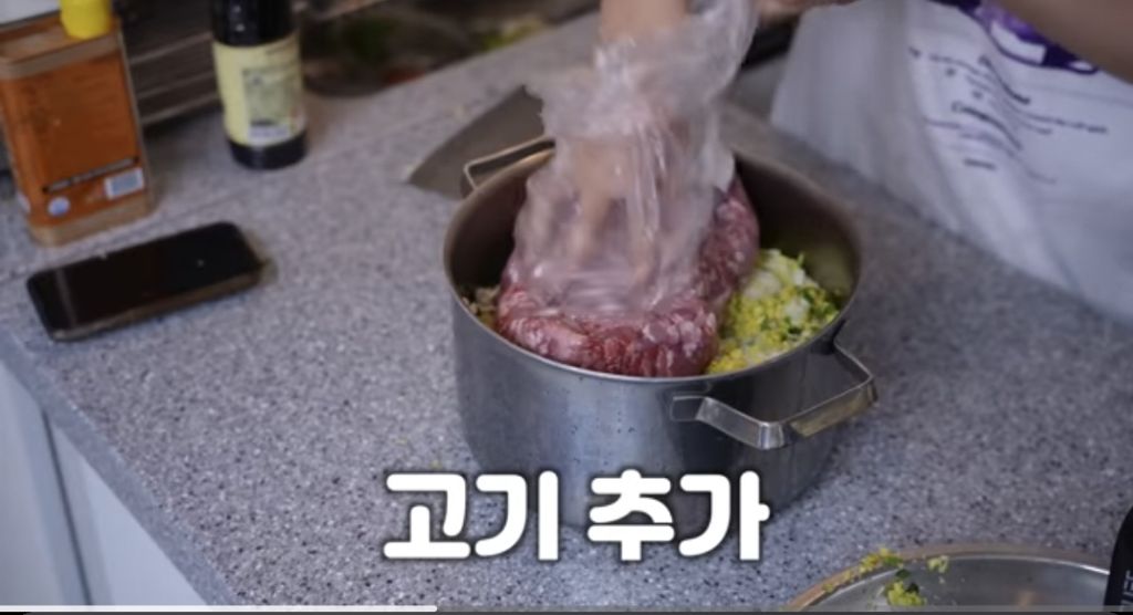 [웃소] 태훈이 고탱 주려고 만든 손만두 | 인스티즈