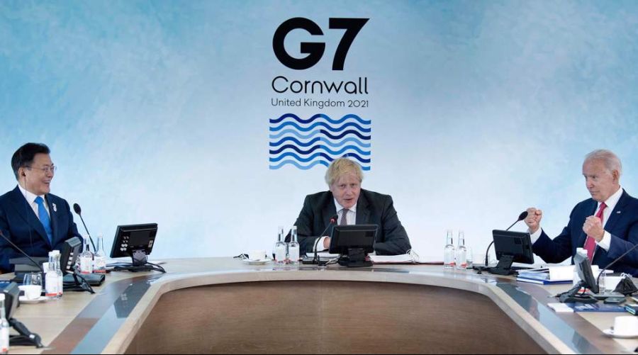 문재인 대통령에게 화이팅하는 바이든.jpg | 인스티즈