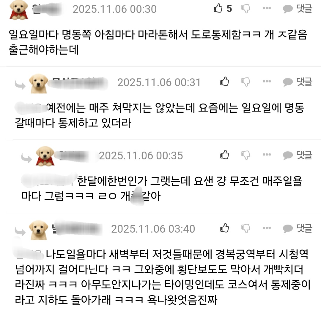 마라톤 사태 직접 겪은 사람들이 쓴 댓글.jpg | 인스티즈