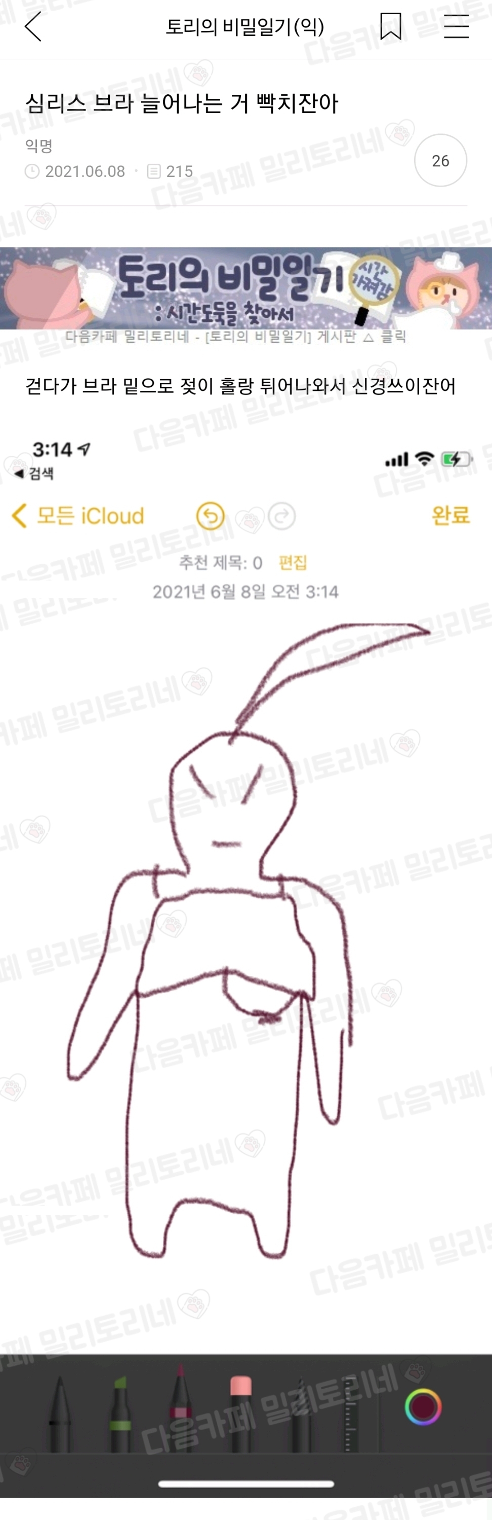 심리스 브라 늘어나는 거 빡치잔아 | 인스티즈