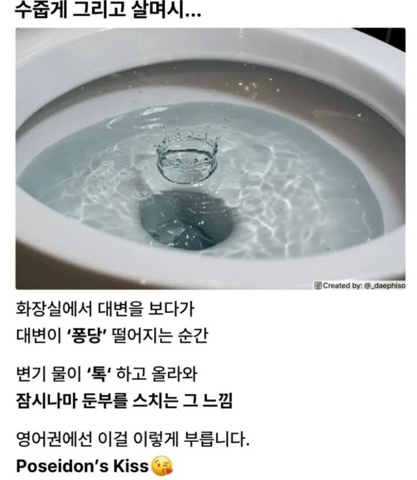영미권에서 쓰는 화장실에 관련된 표현 하나 | 인스티즈