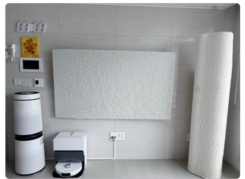 도우미가 아기 데리고 TV 볼까봐 출산 앞두고 커버 씌움 | 인스티즈