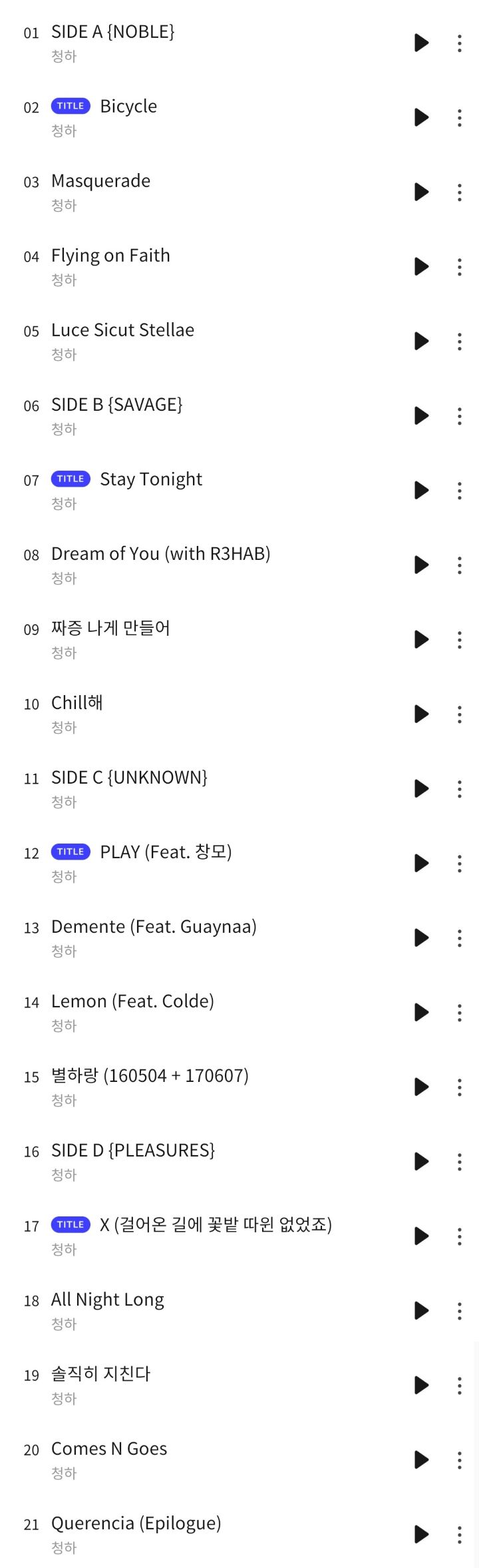 사람들이 많이 모르는 것 같아서 슬픈 청하의 명앨범 'QUERENCIA' | 인스티즈