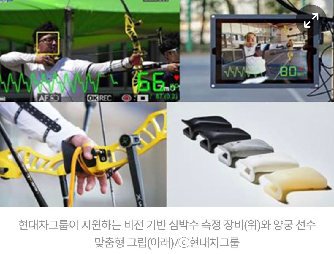 도쿄에서 양궁 대표팀과 찐사랑으로 함께하고 있는 정의선 양궁협회회장 | 인스티즈