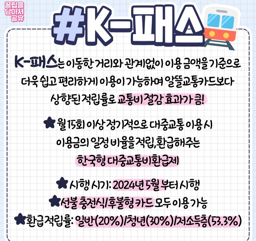 뚜벅이들을 위한 교통비지원 jpg | 인스티즈