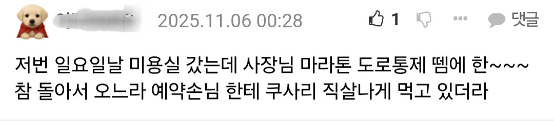 마라톤 사태 직접 겪은 사람들이 쓴 댓글.jpg | 인스티즈