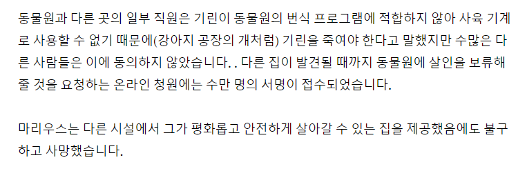 일부 혹은 많은 유럽 동물원에서 관행처럼 벌어지는 일 (죽은 동물 사진 주의) | 인스티즈