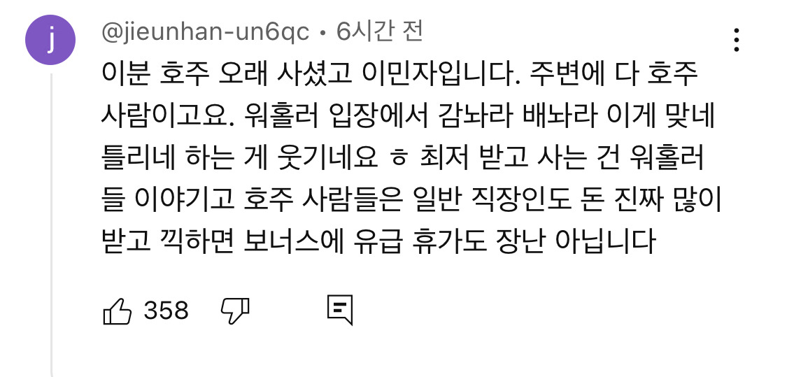 호주 사는 유튜버가 말하는 호주에 의외로 우울증이 많은 이유.jpg | 인스티즈