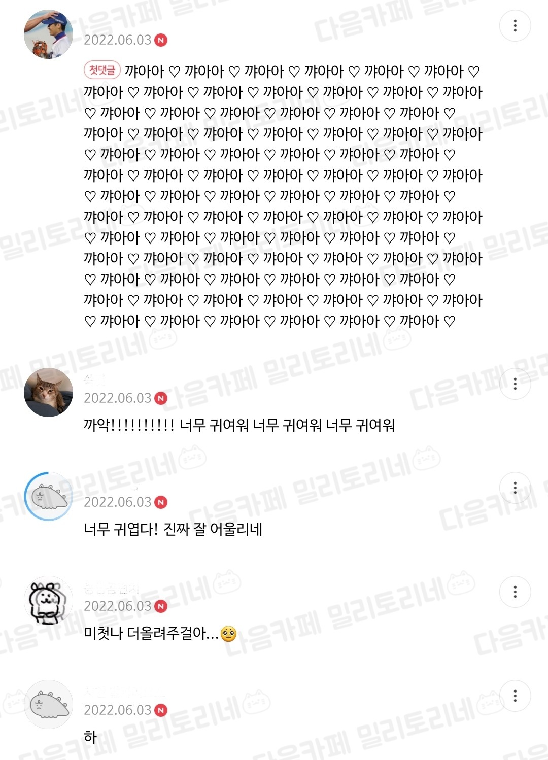 [냥귀염] 도란나 다이소에 모자 있길래 샀는데 진짜 도란나 | 인스티즈