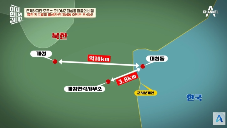 대성동 마을이 북한과 얼마나 가까운지 체감 | 인스티즈