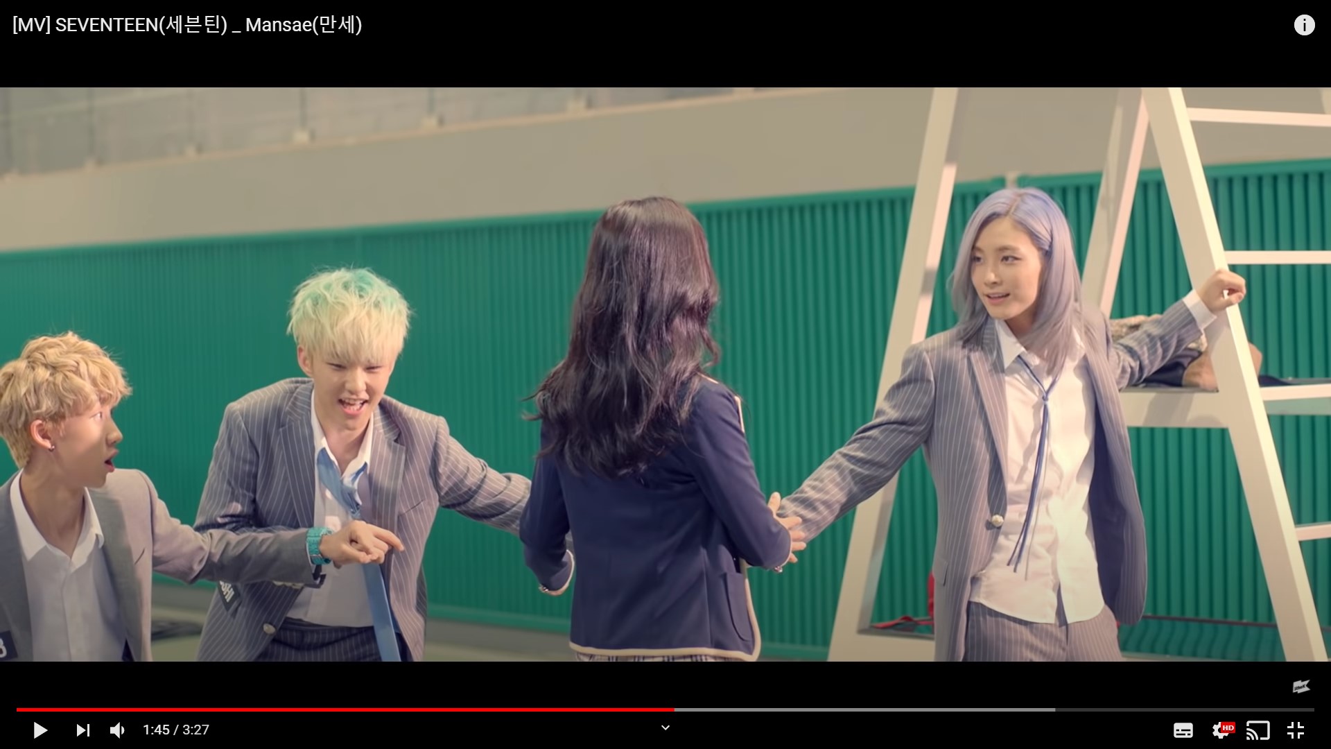 세븐틴 '만세' 뮤비 속 남주는 누굴까? | 인스티즈