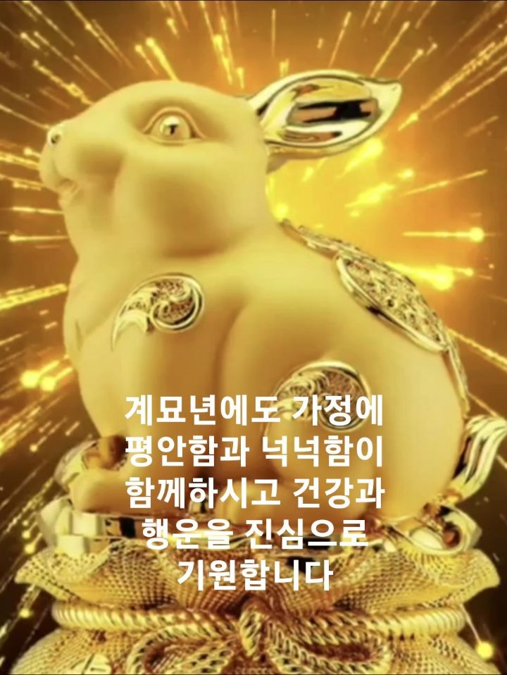 황금토끼 이미지