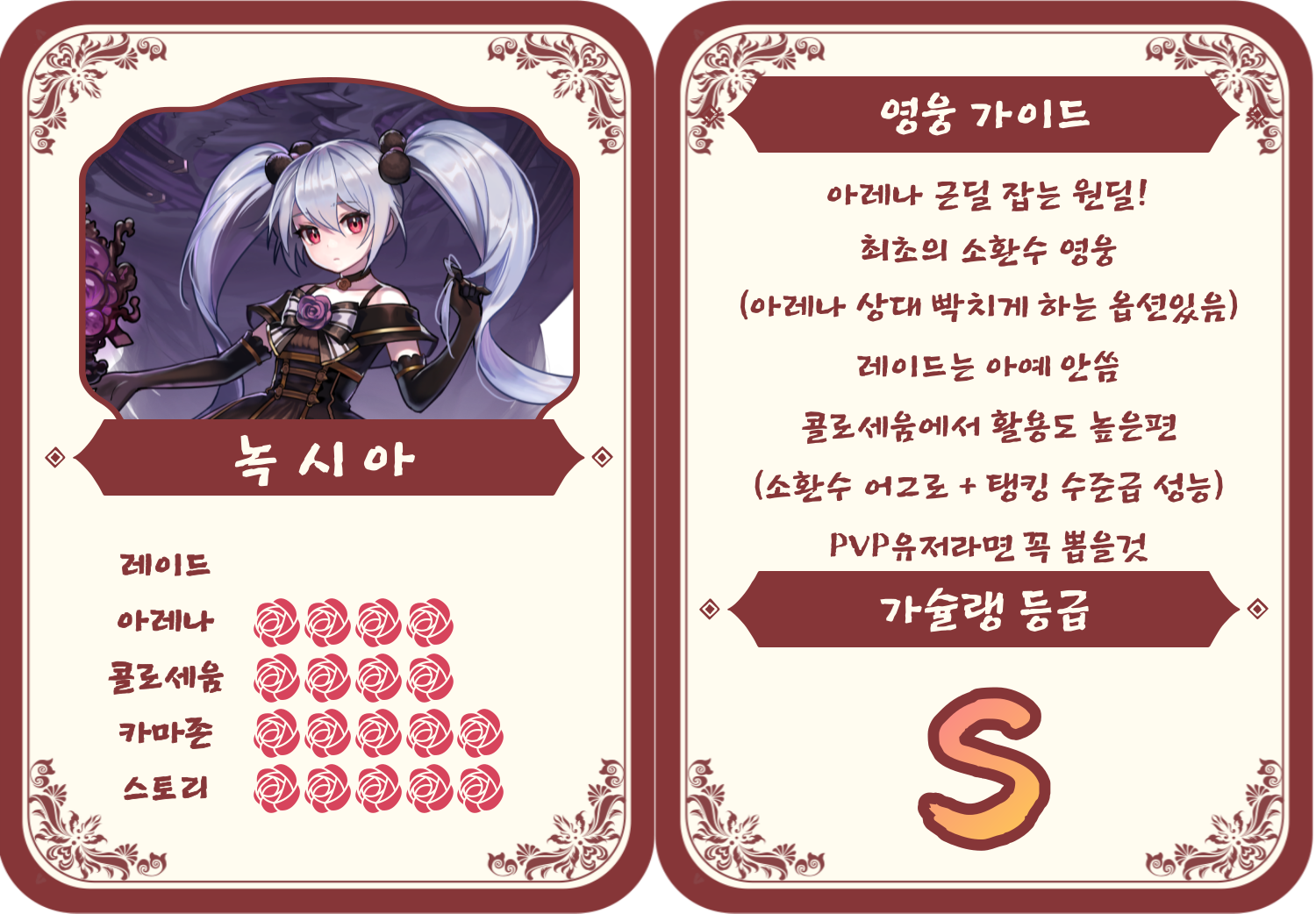 가슐랭가이드] 픽업영웅 분석( ~ 10월 20일(목) 10:00 ) - 공략 게시판 - 가디언 테일즈 공식카페