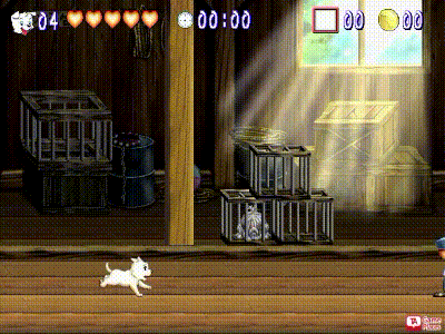 게임 하얀마음백구 오리지날 첫단계.gif | 인스티즈