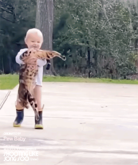 툼스톤 파일드라이버를 시전하는 아기.gif | 인스티즈