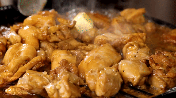 간장버터 닭구이 만들기.gif | 인스티즈