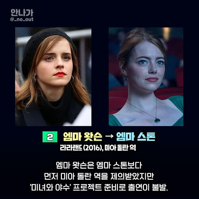 촬영 직전에 바뀐 영화 주인공 7 | 인스티즈