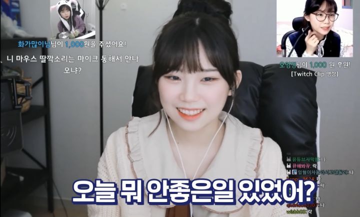 실어증에 걸려버린 트위치 스트리머 우정잉 ㅠ_ㅠ (혐오주의) | 인스티즈