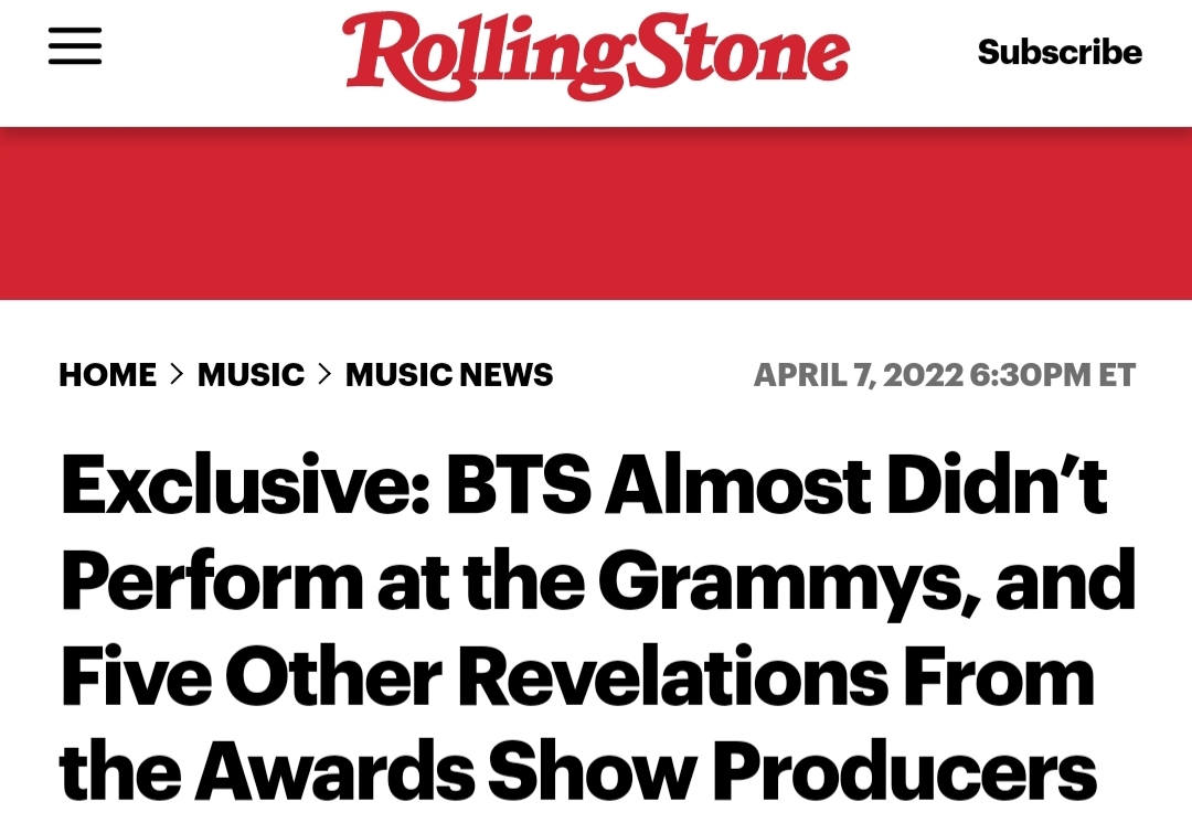 극찬이었던 BTS《그래미 어워드》무대 (+공식 영상) | 인스티즈