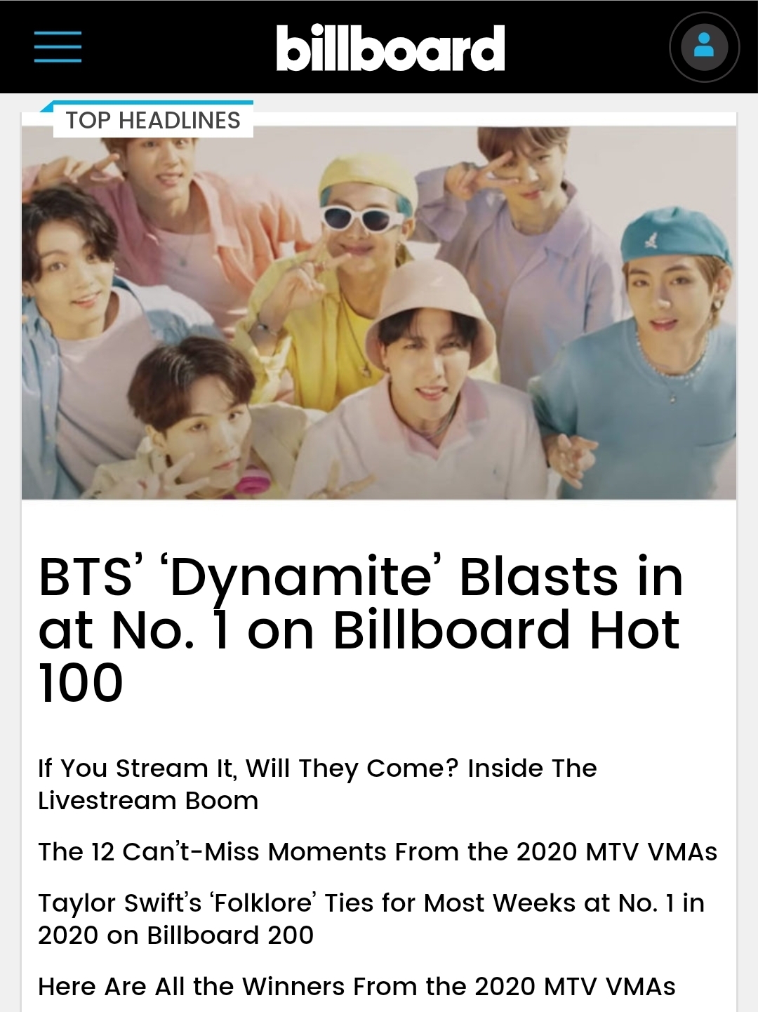 역대 빌보드 싱글차트 첫진입 1위한 곡들 | 인스티즈