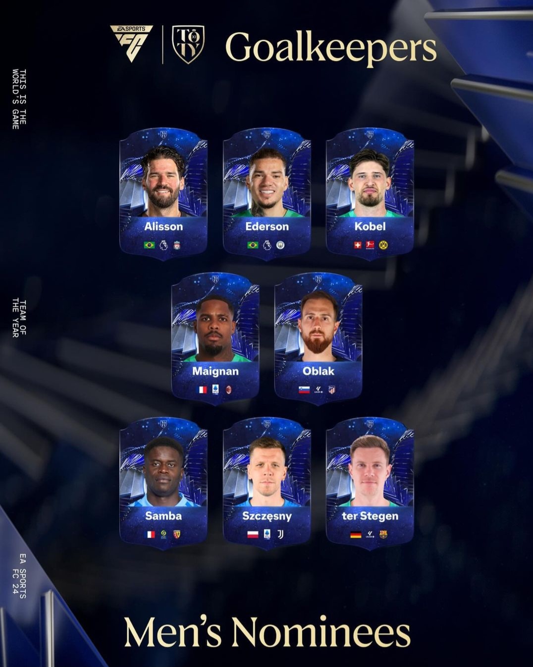 확정된 EA Sports FC 24 TOTY 후보 - ☆ ··· 해외토크방 - 樂soccer