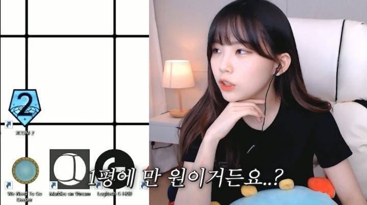 하다하다 바탕화면까지 파는 스트리머 우정잉.jpg | 인스티즈