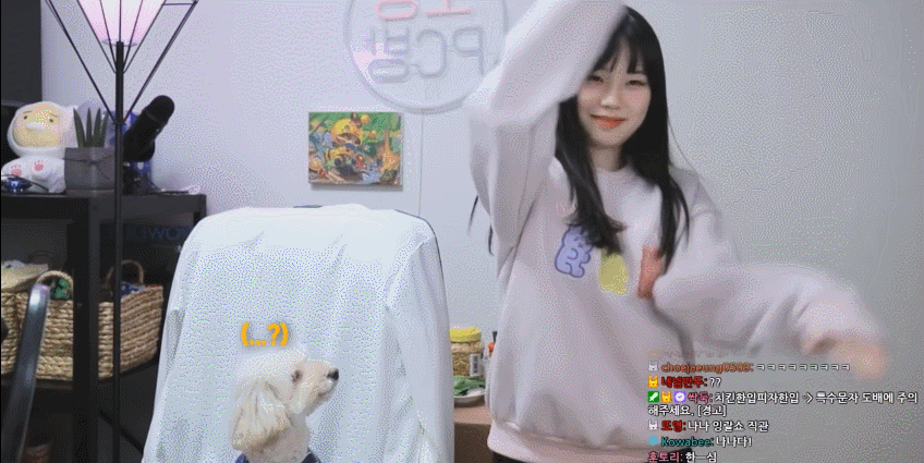 트위치 스트리머 우정잉의 랜덤플레이댄스.gif | 인스티즈