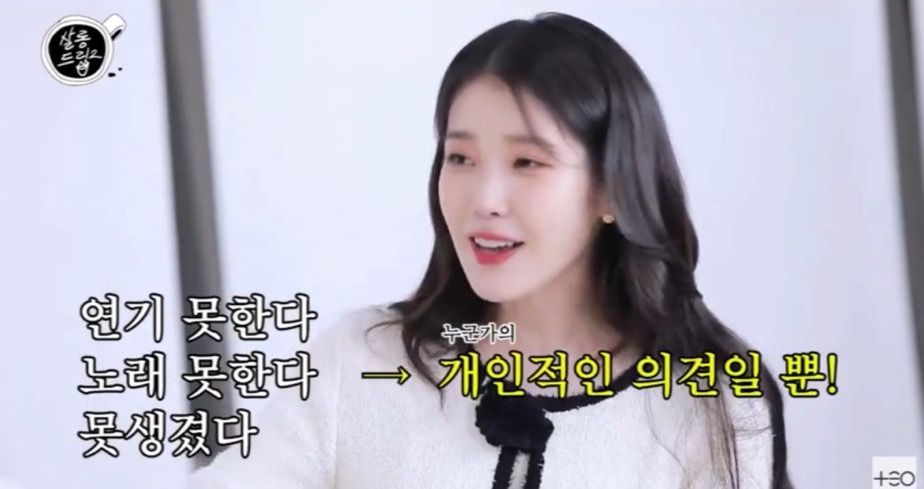 아이유가 말하는 악플의 범주 | 인스티즈